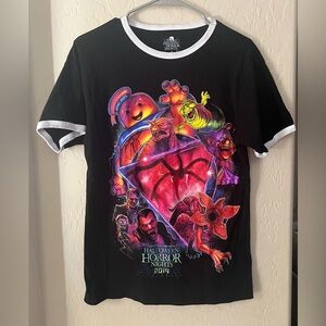 Universal Studios Halloween Horror Nights 2019 Black T-Shirt- Size S